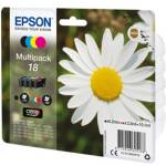 Cartuccia Multipack EPSON Inkjet 18 confezione 4 cartucce Originale - 487