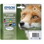 Cartuccia Multipack EPSON Inkjet C M G N T1285 C M G 3,5 ml cad K 5,9 ml C13T12854012 Originale - 616