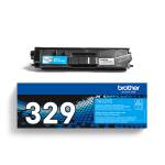 Toner - ciano - 6000 pagine - Brother - TN329C - 4977766735063 - DMwebShop