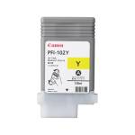 Refill CANON Giallo PFI 102Y 0898B001AA Originale - 7817