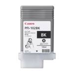 Refill CANON Nero PFI 102BK 0895B001AA Originale - 7814