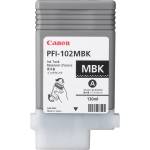 Refill CANON Nero opaco PFI 102MBK 0894B001AA Originale - 7816