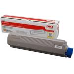 Toner - giallo - C-810 C-830 - 8000 pagine - Oki - 44059105 - 5031713043515 - DMwebShop