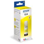 Flacone EPSON inchiostro Giallo 104 Originale - 19222