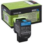 Toner - ciano - Return program - 1000 pagine - Lexmark - 80C20C0 - 734646475556 - DMwebShop