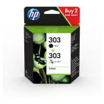 Multipack Cartucce HP Inkjet 303 confezione 2 cartucce Originale - 19805