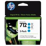 Multipack Cartucce Originale - ciano - HP 712 - Confezione 3 cartucce - 29ml - Hp - 3ED77A - 193905352869 - DMwebShop