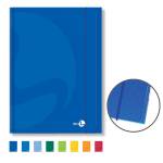 Cartellina Color - 25,5 x 35 cm - 3 lembi - con elastico - colori assortiti - conf. 10 pezzi - BM - 0108968 - 8008234089688 - DMwebShop