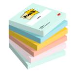 Blocco - 654-BEA - 76 x 76 mm - colori Beachside - 100 fogli - conf. 6 pezzi - Post-it - 7100259201 - 4054596926103 - DMwebShop