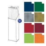 Rotolo carta regalo Ecocolor - 3 x 1 mt - colori assortiti - conf. 30 pezzi - Rex Sadoch - R3M01 - 8006715058000 - DMwebShop