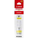 Flacone CANON InkjetJet Giallo GI 51 Y 4548C001 Originale - 412
