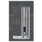 Gift Set DUO Jotter stainless steel CT sfera stilografica punta media - 19532