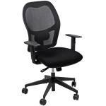 Seduta operativa Hubble HUHU 4 blocchi con braccioli regolabili nero - 19993