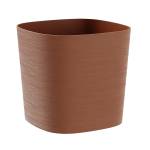 Vaso quadrato Capri 26 lt terracotta - 27535