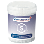 Bastoncini cotonati Silver Asset in barattolo - conf. 100 pezzi - Farmacotone - 1633FC - 8003350525270 - DMwebShop
