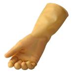 Coppia di guanti in lattice non felpato R92 taglia XL giallo - 27880