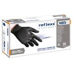 Guanti in nitrile N85B ultra resistenti taglia XL nero - 27890