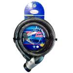 Lucchetto a spirale a 2 chiavi diametro 12 x 1000 mm - 28039