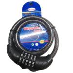 Lucchetto a spirale a combinazione diametro 12 x 1000 mm - 28038