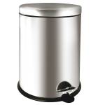 Pattumiera a pedale Bin Basic 12 lt acciaio inox - 28007