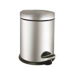 Pattumiera a pedale Bin Basic 3 lt acciaio inox - 28009