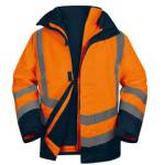 Parka 5 in 1 Optimum 3 alta visibilita' - taglia XL - arancio fluo - Deltaplus - OPTI3OMXG - 3295249276737 - DMwebShop
