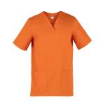 Casacca Jason unisex manica corta taglia L arancio - 28430