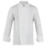 Giacca cuoco Adriano da uomo manica lunga taglia XL bianco - 28418