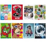 Maxiquaderno Kid Boy 2023 A4,1 rigo con margine 21 fogli 80 gr - 28886