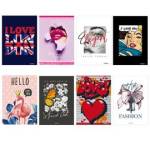 Maxiquaderno Teen Girl 2023 A4,1 rigo 21 fogli 80 gr - 28899