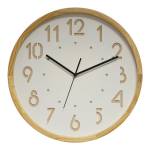 Orologio da parete Oslo diametro 41 cm legno bianco - 28208