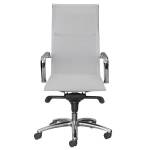 Poltrona direzionale Pollux space PXP con braccioli inclusi bianco - 28288