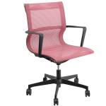 Poltrona direzionale Tekno TKN con braccioli inclusi coral - 28286