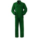 Tuta da lavoro Flammatex taglia L verde - 28446