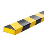 Profilo paracolpi S20 per superfici giallo nero - 29042