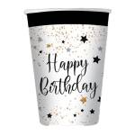 Bicchiere Happy Birthday 200 ml carta - 29155