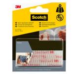 Sistema di fissaggio Dual Lock 2,5 x 7,6 cm trasparente blister 2 coppie - 693