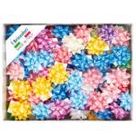 Stelle di nastro liscio 6800,10 mm x diametro 5 cm colori assortiti primavera - 29333