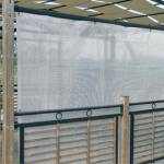 Telo occhiellato per coperture 2 x 3 mt PE rafia bianco - 29375