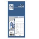 Blocco conto ristorante con dettaglio voci uso mano 22 x 10 cm 100 fogli - 13026