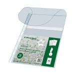 Buste forate con soffietto e patella - spessore 25 mm - liscio - 21 x 30 cm - trasparente - conf. 10 pezzi - Starline - 1910003 INCOLORE - 8025133037893 - DMwebShop