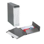 Gruppo Delso Line 25 x 32 cm 6 cartelle 2 lt embi con custodia dorso 1,5 cm grigio - 11970