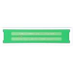 Normografo lettere e cifre Uni 3,5 mm verde - 17361