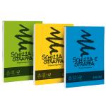 Blocco Schizza e Strappa - A6 - 105 x 148 mm - 50 gr - 150 fogli - conf. 5 pezzi - Favini - A200706 - 32635A - DMwebShop