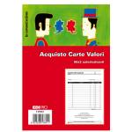 Blocco acquisto valori bollati - 50/50 fogli autoricalcanti - 23 x 15 cm - Edipro - E5784A - 8023328578411 - DMwebShop