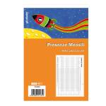 Blocco presenze - 15 x 23 cm - 50-50 fogli autoricalcanti - Edipro - E5143C - 8023328514310 - DMwebShop