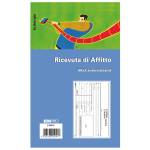 Blocco ricevute d'affitto - 50-50 fogli autoricalcanti - 9,9 x 17 cm - 50 fogli - Edipro - E5504C - 8023328550417 - DMwebShop