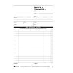 Blocco copia commissione - 50 fogli - 2 copie autoricalcanti - 23 x 15 cm - Edipro - E5229A - 8023328522919 - DMwebShop