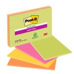 Blocco foglietti Super Sticky Meeting Notes 6445 SSP 152 x 101 mm 45 fogli rosa verde neon - 4642
