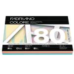 Carta Colore A3,80 gr mix 5 colori tenui confezione 250 fogli - 5831